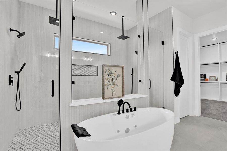 Furnished interior view inside a new home in , Celeste (Image 14).