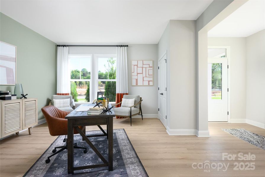 Furnished interior view inside a new home in North Creek Village, Huntersville (Image 11).