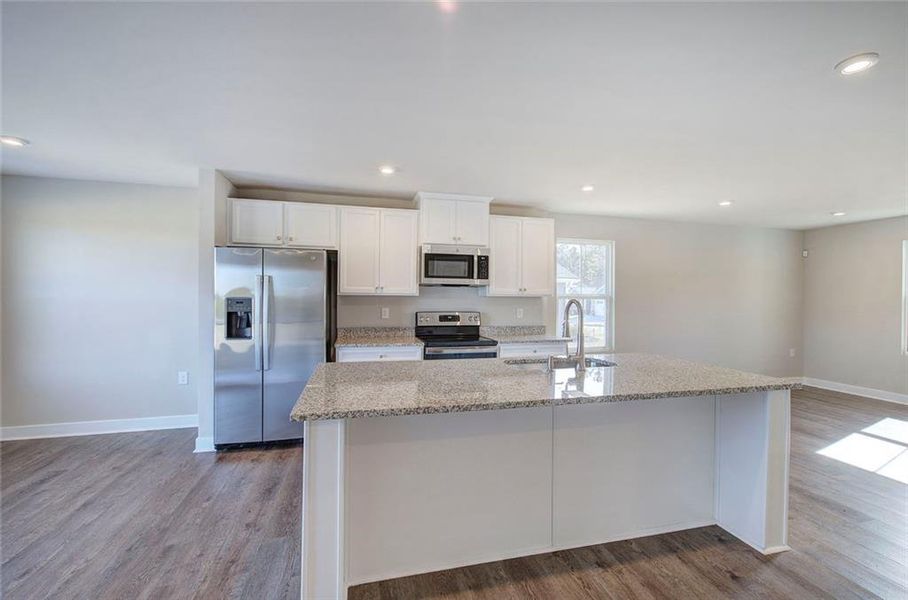 Furnished interior view inside a new home in Serenity 55+, Dallas (Image 8).