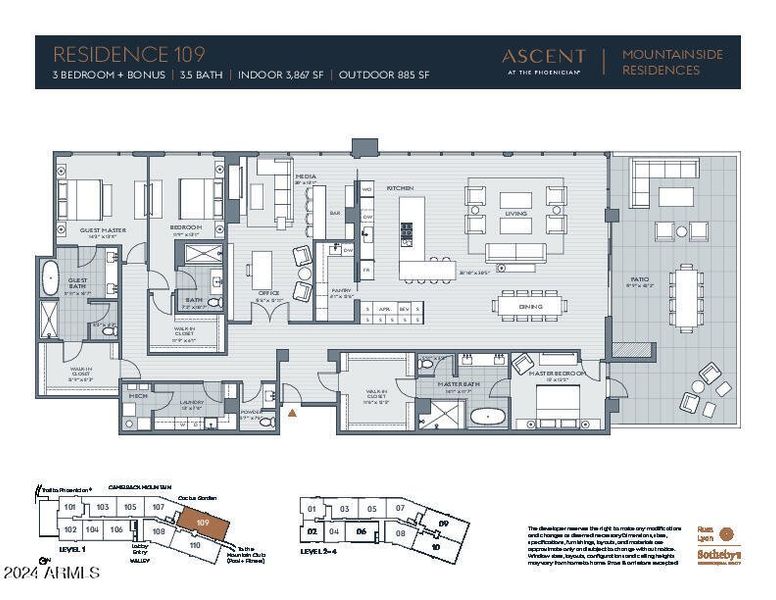 MR 109 Floor plan