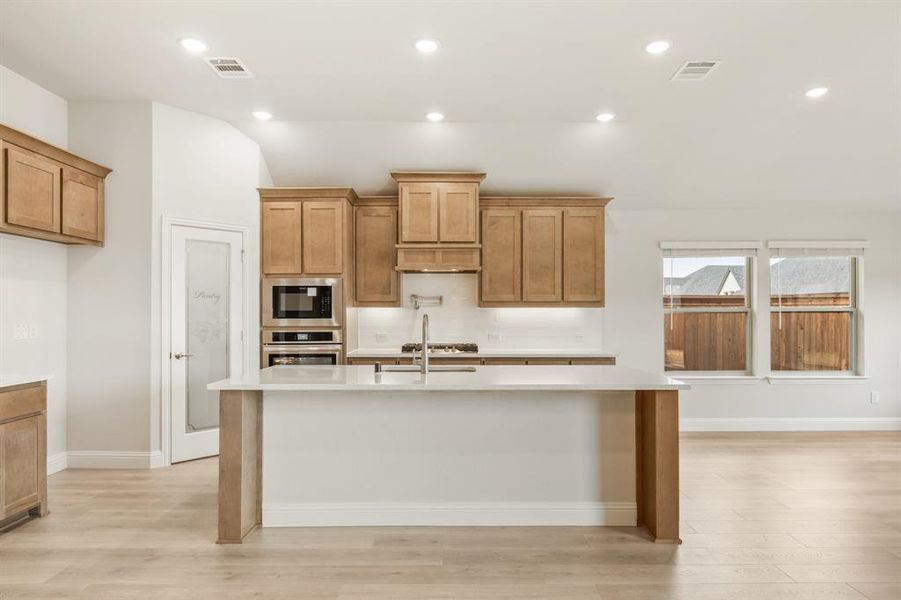 Furnished interior view inside a new home in Waterscape, Royse City (Image 6).