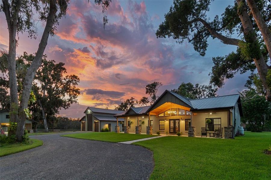 Front exterior of a new home in , Lithia, FL, highlighting curb appeal (Image 2).