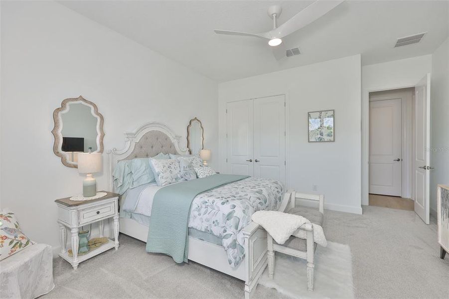 Furnished interior view inside a new home in Esplanade at Artisan Lakes, Palmetto (Image 37).