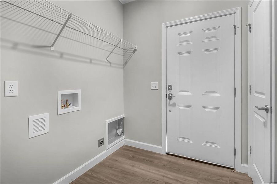 Furnished interior view inside a new home in , Ludowici (Image 14).