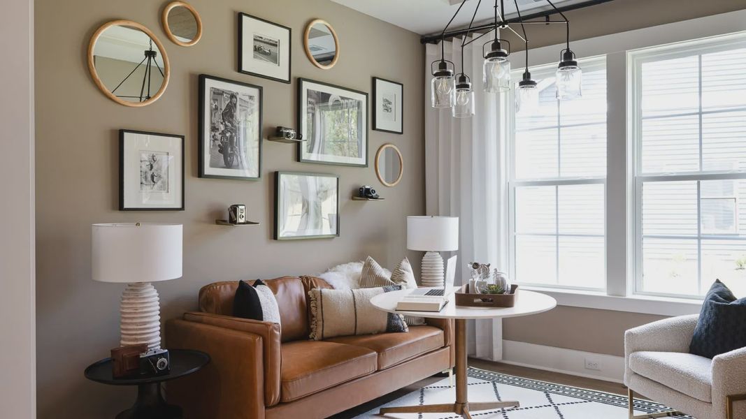 Furnished interior view inside a new home in Summerwind Crossing at Lakes of Cane Bay, Summerville (Image 14).