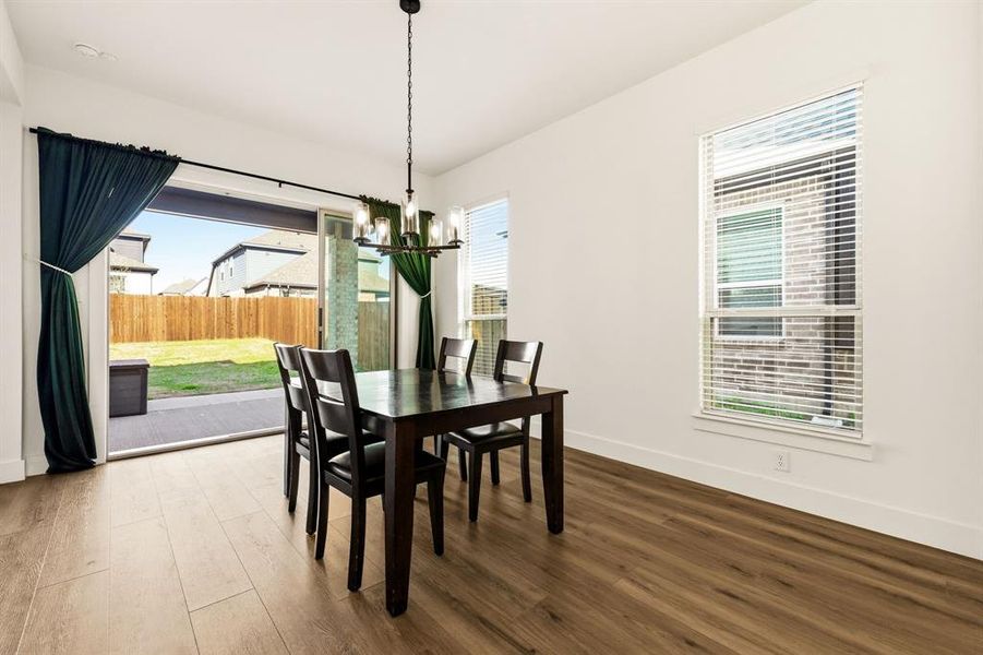 Furnished interior view inside a new home in The Villages of Hurricane Creek, Anna (Image 26).