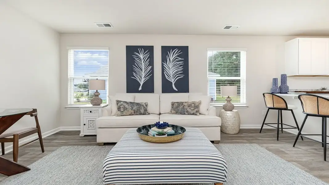 Furnished interior view inside a new home in The Forest at Black Bear, Longs (Image 4).