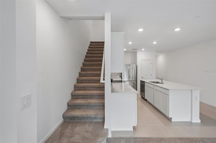 Furnished interior view inside a new home in , Sarasota (Image 11).