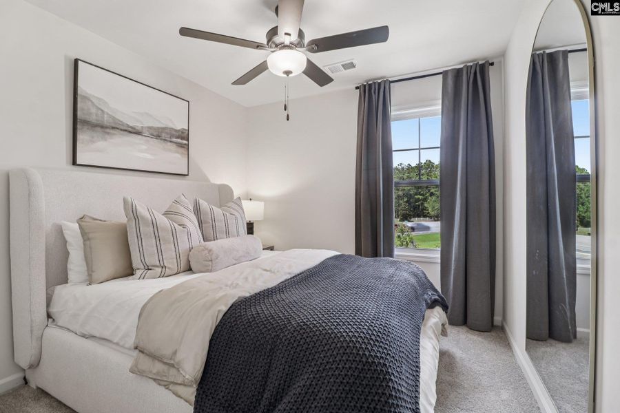 Furnished interior view inside a new home in Walker’s Trail, Lexington (Image 12).
