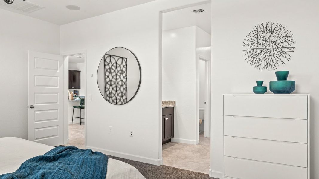 Representative furnished interior of a home built from the Easton by D.R. Horton in Radiance at Superstition Vistas, Apache Junction (Image 15).