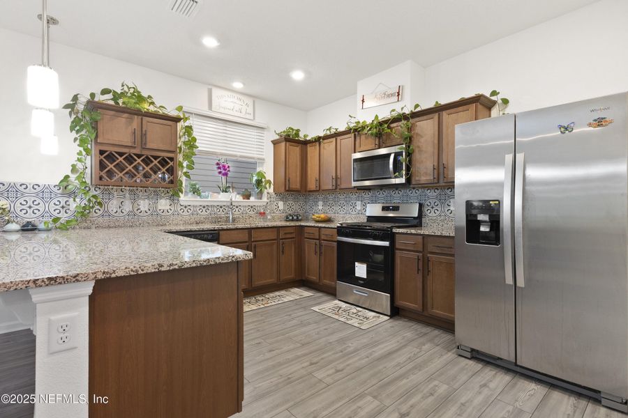 Furnished interior view inside a new home in , St. Johns (Image 10).