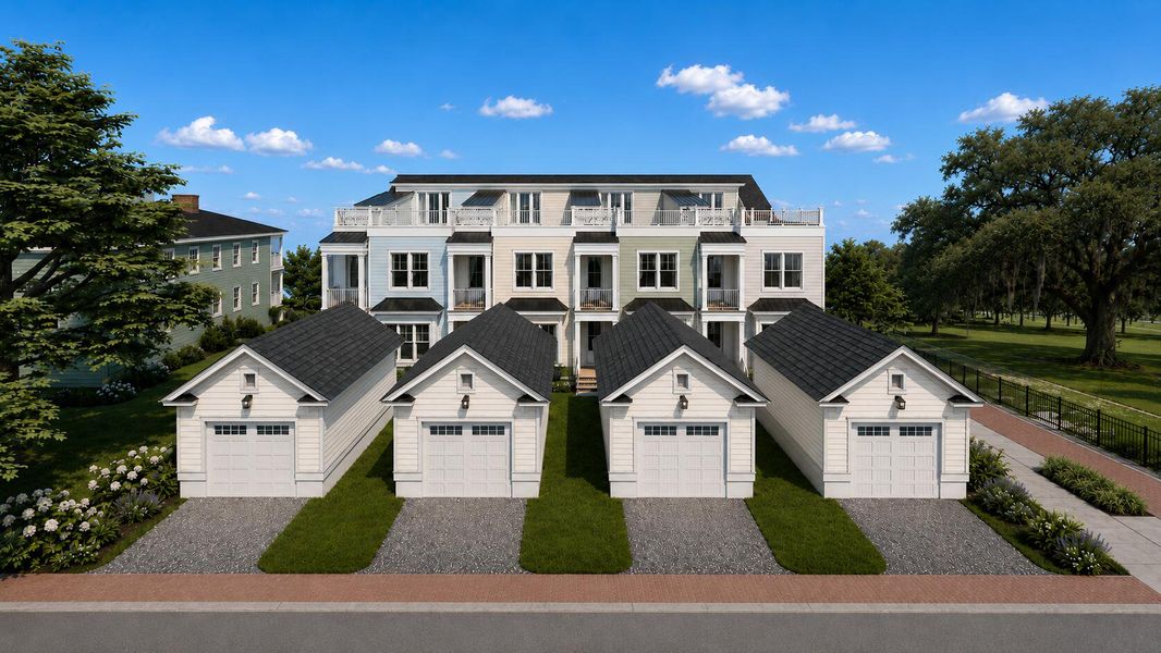 Front exterior of a new home in , Beaufort, SC, highlighting curb appeal (Image 5). Front exterior of a new home in , Beaufort, SC, highlighting curb appeal (Image 5).