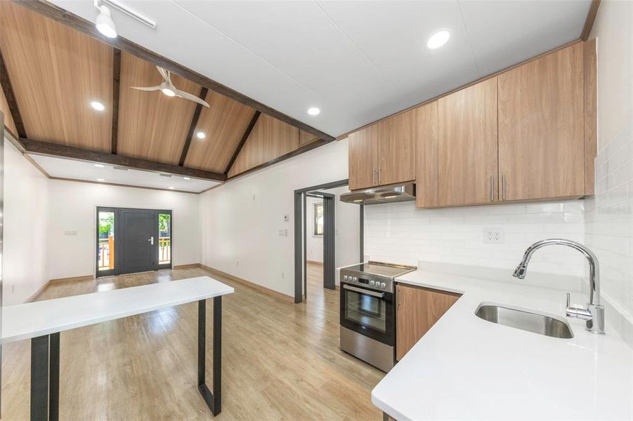 Furnished interior view inside a new home in , St. Petersburg (Image 7).