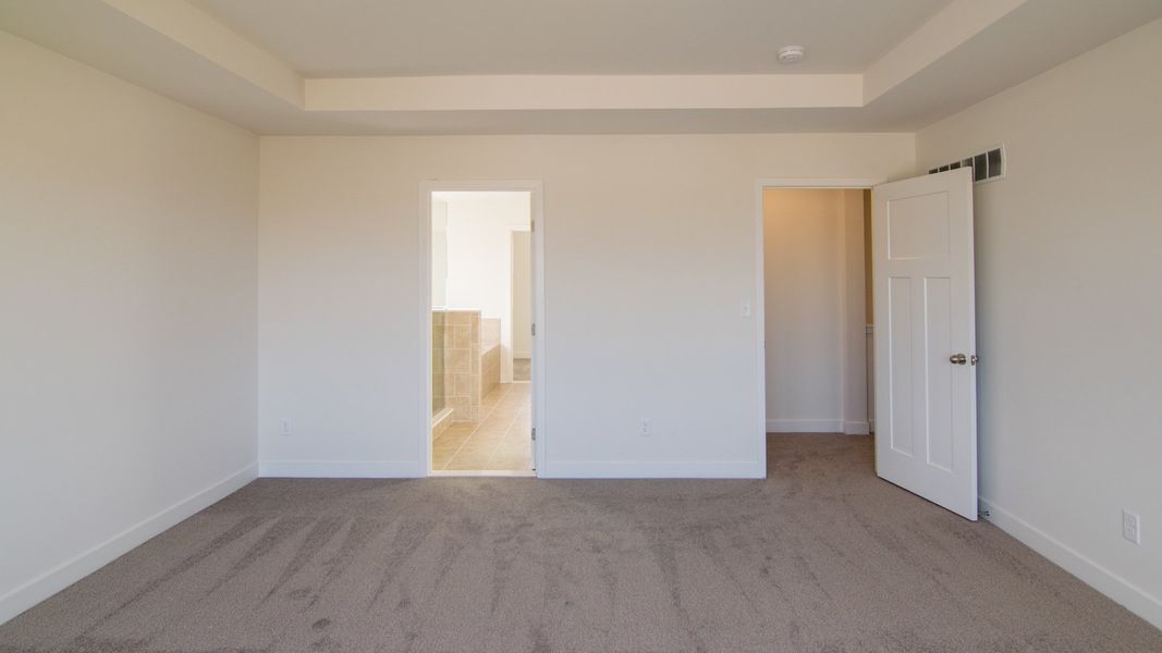 Representative unfurnished interior of a home built from the The Hartland by Norfolk Homes in Coronado Estates, Jackson (Image 79).