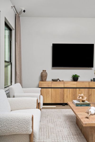 Representative furnished interior of a home built from the Colorado by Autograph Homes in Two Step Farm, Montgomery (Image 6).