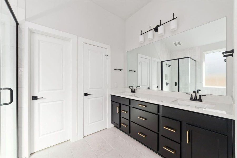 Furnished interior view inside a new home in Elyson 45' & 70', Katy (Image 7).