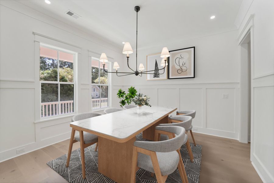 Furnished interior view inside a new home in , Hollywood (Image 3).