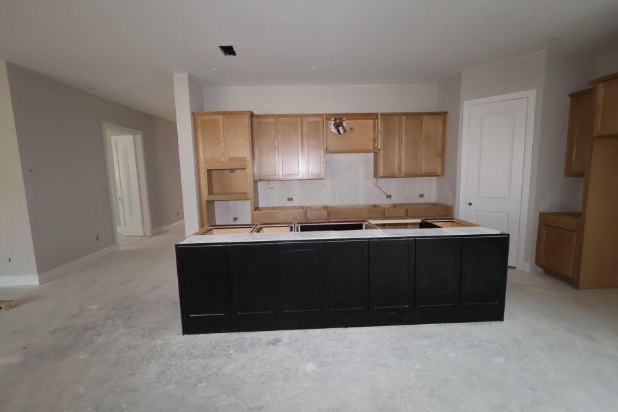 In-progress construction of a new home in Riceland - Enclave Collection, Mont Belvieu, TX (Image 21).