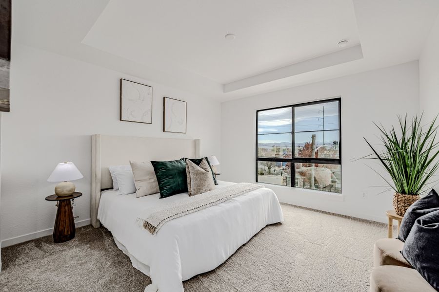 Furnished interior view inside a new home in The Hub at Virginia Village, Denver (Image 15).