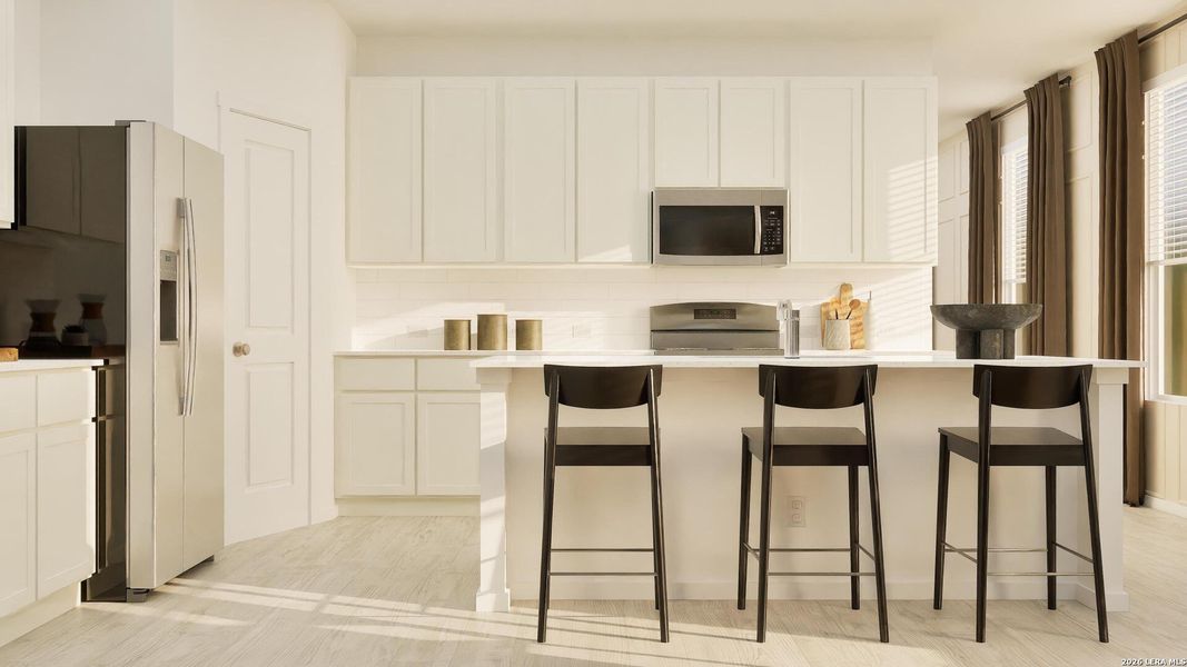 Furnished interior view inside a new home in Juniper Ranch, Spring Branch (Image 31). Furnished interior view inside a new home in Juniper Ranch, Spring Branch (Image 31).