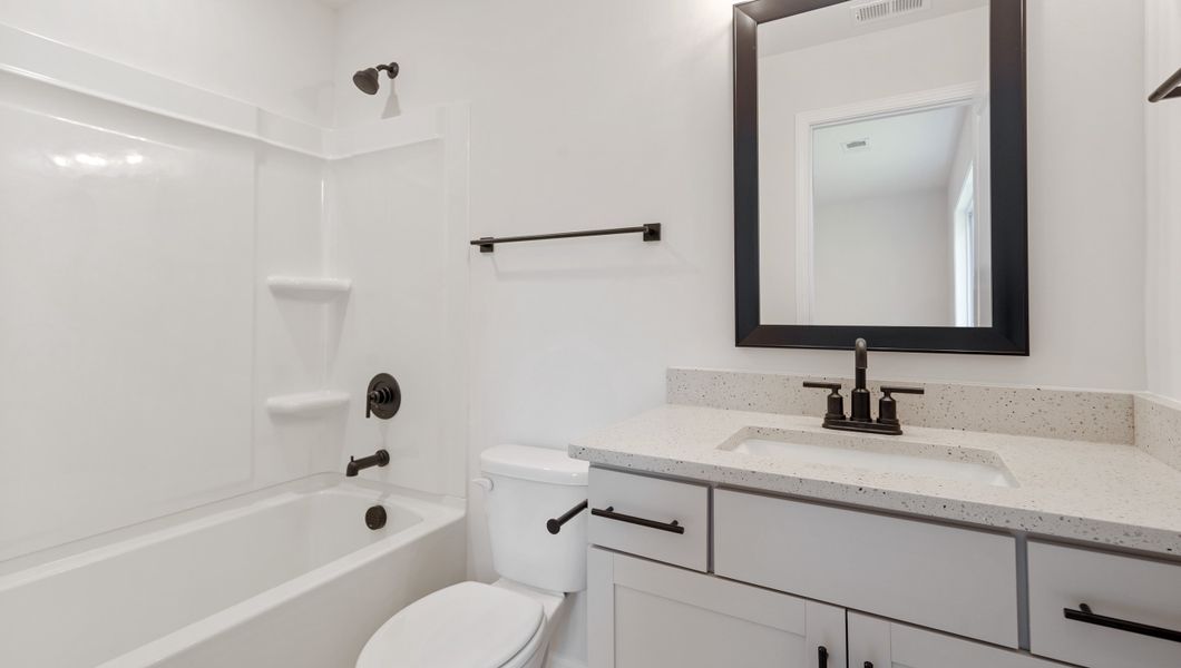 Furnished interior view inside a new home in Campbell Ridge, Piedmont (Image 12).