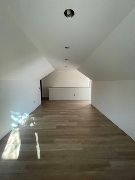 Expansive open space upstairs, ready to accommodate multiple uses such as an office, gym, or guest retreat. Expansive open space upstairs, ready to accommodate multiple uses such as an office, gym, or guest retreat.