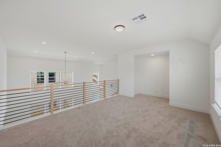Spacious, unfurnished interior of a new home in Davis Ranch, San Antonio (Image 12). Spacious, unfurnished interior of a new home in Davis Ranch, San Antonio (Image 12).