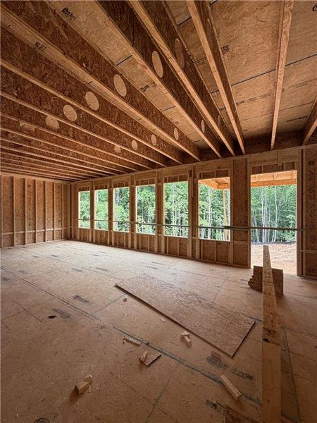 In-progress construction of a new home in Enclave at Little Ridge, Acworth, GA (Image 42).