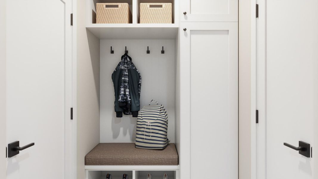 Representative furnished interior of a home built from the Kodee by Risewell Homes in Freedom at Anthem, Kyle (Image 15).