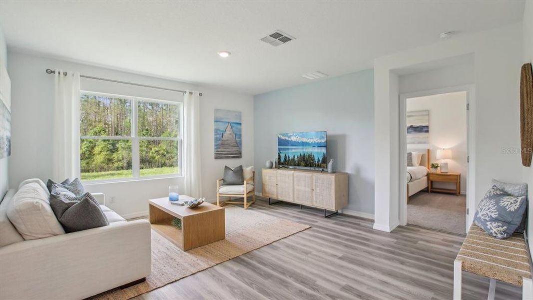 Furnished interior view inside a new home in Angeline, Land O' Lakes (Image 11).