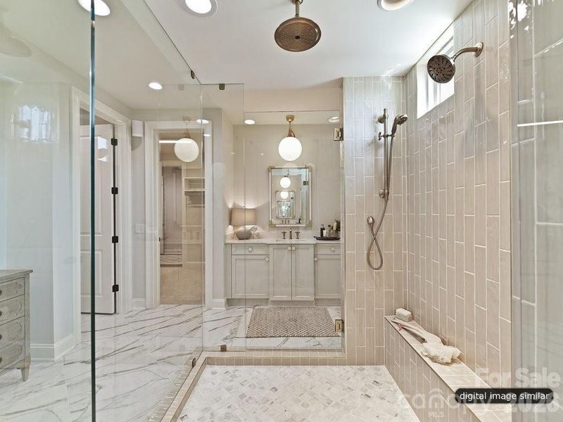 Furnished interior view inside a new home in , Davidson (Image 10).