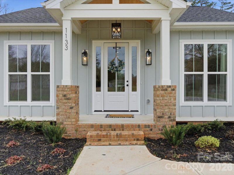 Exterior details and patio area of a home in , Bessemer City (Image 30).