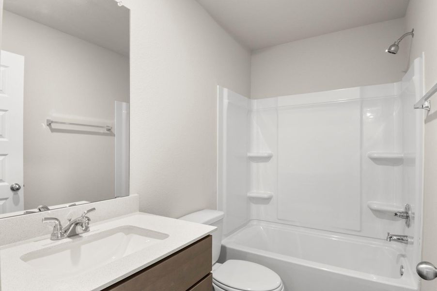 Furnished interior view inside a new home in Harvest Ridge, Elgin (Image 13).