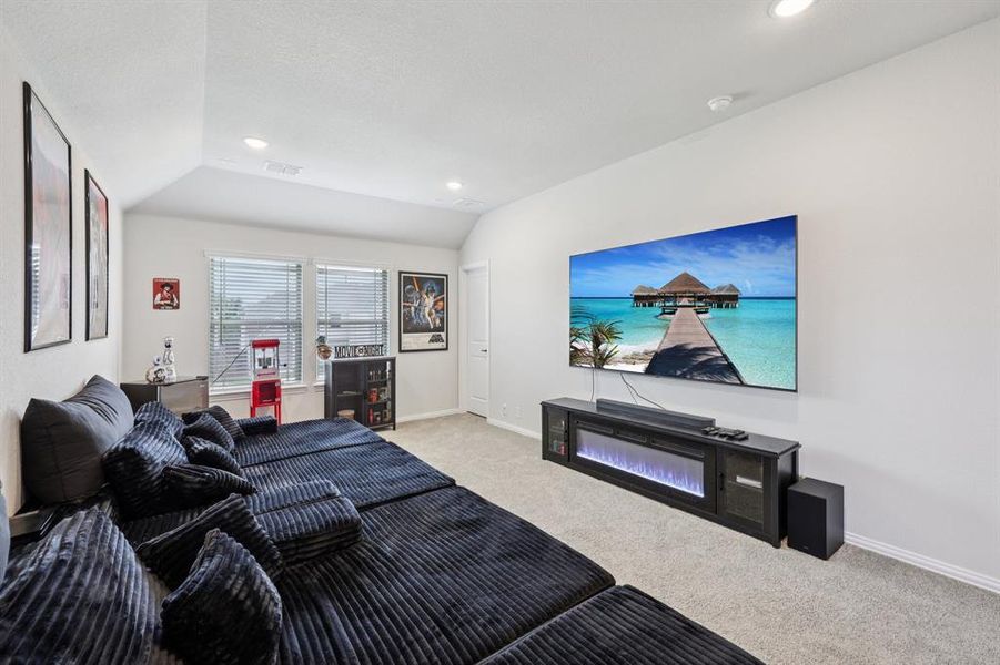 Furnished interior view inside a new home in Glenwood Meadows, Denton (Image 18).