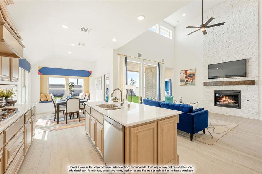 Furnished interior view inside a new home in Maplewood, Glenn Heights (Image 20). Furnished interior view inside a new home in Maplewood, Glenn Heights (Image 20).
