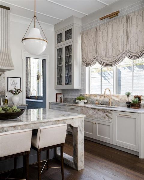 Furnished interior view inside a new home in , Atlanta (Image 6).