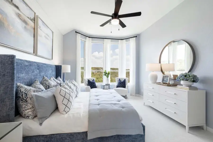Representative Primary Bedroom - some options shown Representative Primary Bedroom - some options shown