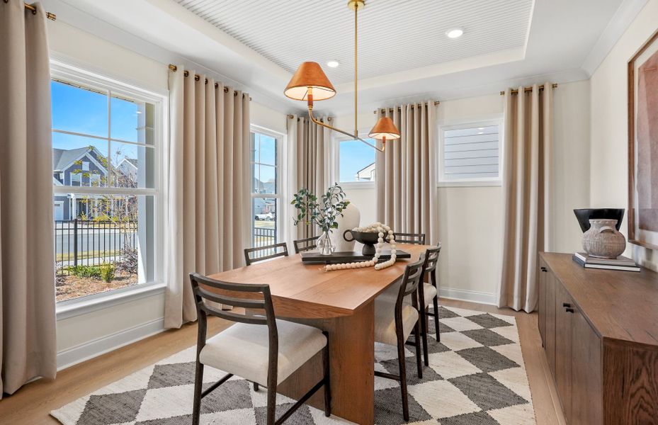 Representative furnished interior of a home built from the Murphy by Pulte Homes in Cannon Run, Concord (Image 31).