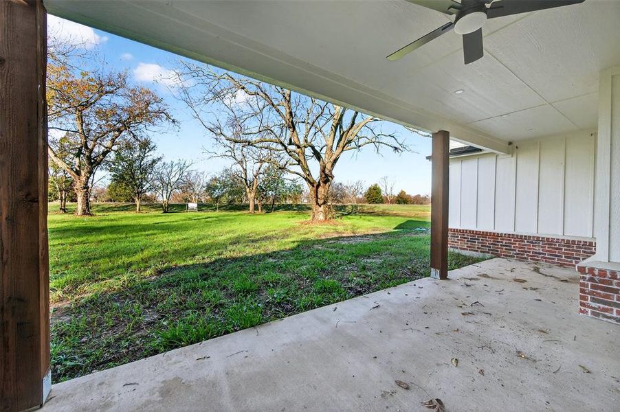 Exterior details and patio area of a home in , Whitesboro (Image 2). Exterior details and patio area of a home in , Whitesboro (Image 2).