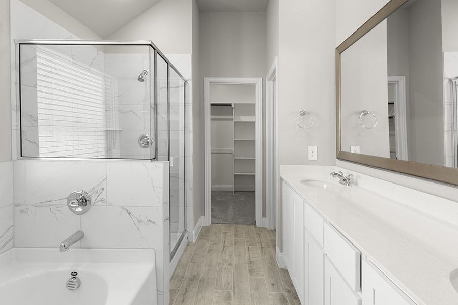 Representative exterior photo of a completed home built from the Chester by Impression Homes in Arcadia Trails, Balch Springs, TX (Image 18).