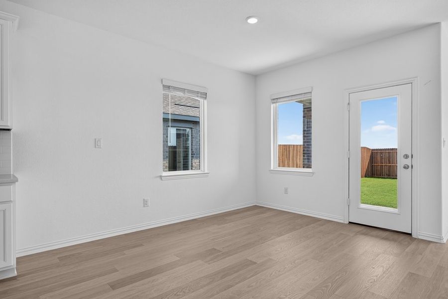 Spacious, unfurnished interior of a new home in Parks at Foster Crossing, Anna (Image 16). Spacious, unfurnished interior of a new home in Parks at Foster Crossing, Anna (Image 16).