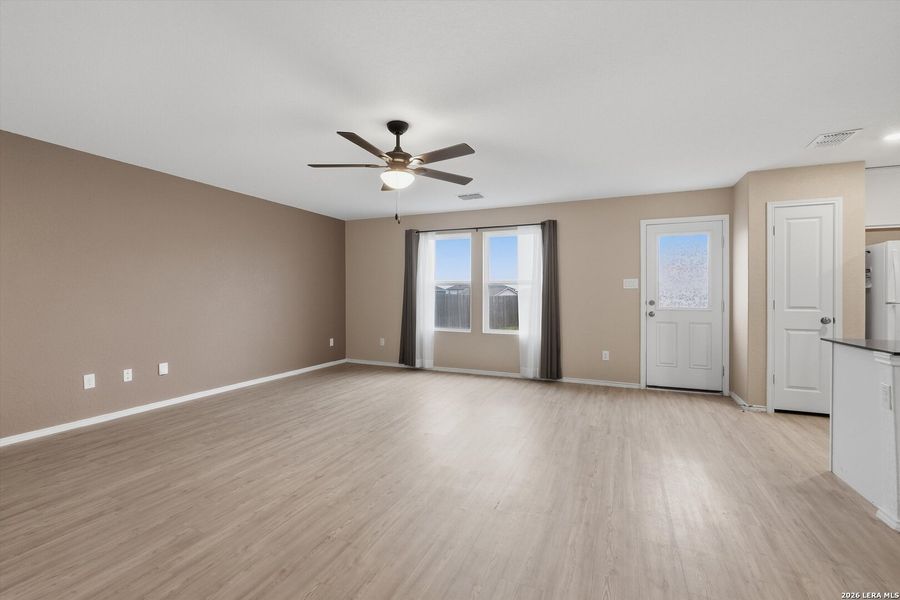 Spacious, unfurnished interior of a new home in , Converse (Image 15). Spacious, unfurnished interior of a new home in , Converse (Image 15).