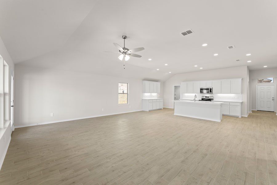 Representative exterior photo of a completed home built from the Lincoln by Impression Homes in Northspur, Terrell, TX (Image 12).