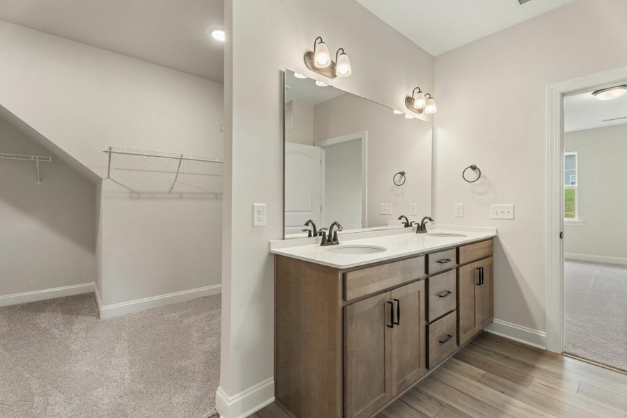 Furnished interior view inside a new home in Hopewell Garden, Winston-Salem (Image 11).