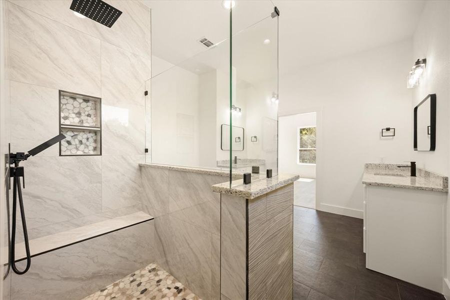 Furnished interior view inside a new home in , Bluff Dale (Image 15).