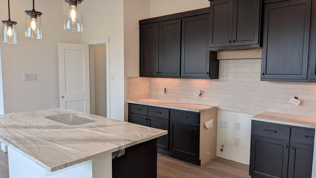Furnished interior view inside a new home in Artavia, Conroe (Image 8).