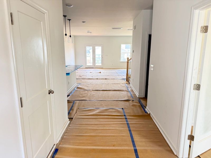 In-progress construction of a new home in Rowland's Grant, Fuquay Varina, NC (Image 6). In-progress construction of a new home in Rowland's Grant, Fuquay Varina, NC (Image 6).