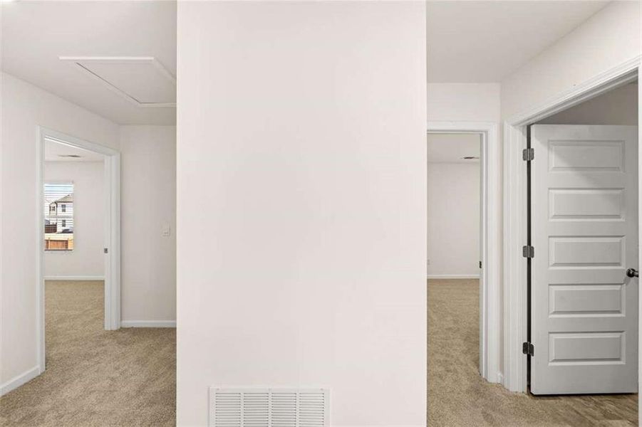 Spacious, unfurnished interior of a new home in Preserve at Dove Creek, Statham (Image 14).