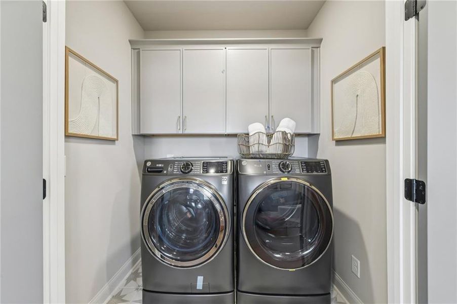 Close-up of interior finishes inside a home in Palisades Single Family, Cumming (Image 19).