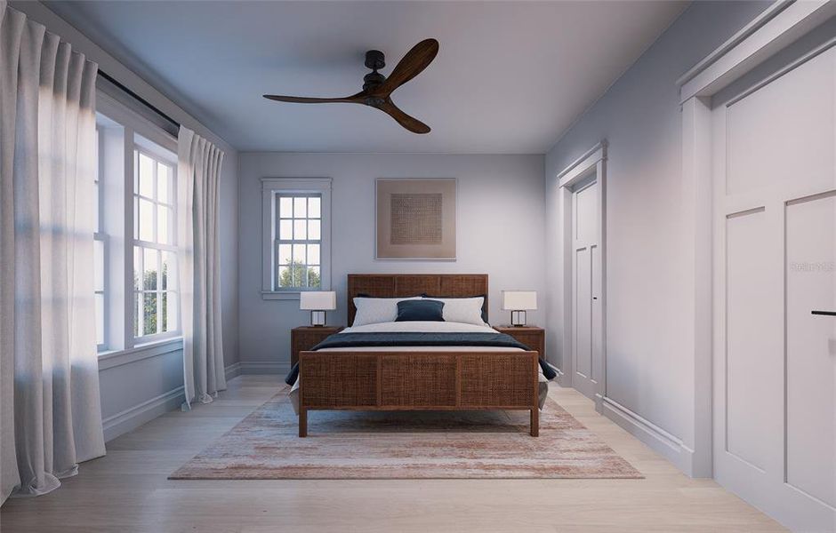 Furnished interior view inside a new home in , St. Petersburg (Image 12).